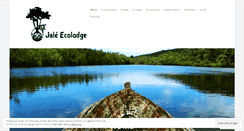 Desktop Screenshot of ecolodgejale.com